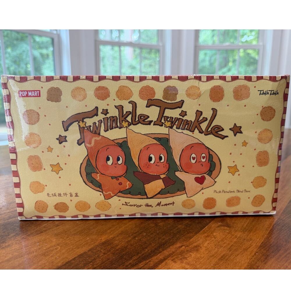 POP MART Twinkle Twinkle Savor the Moment Plush Pendant Full Case 6 SEALED